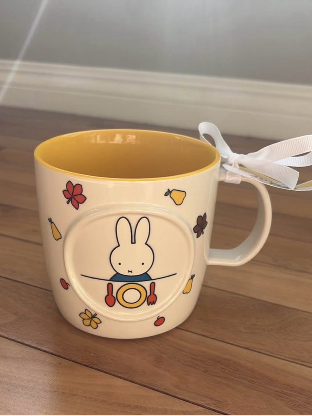 Miffy Mug with Yellow Interior